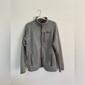 Lightweight Grey Patagonia Sweater, Size M